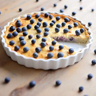 Baked Berry Cheesecake